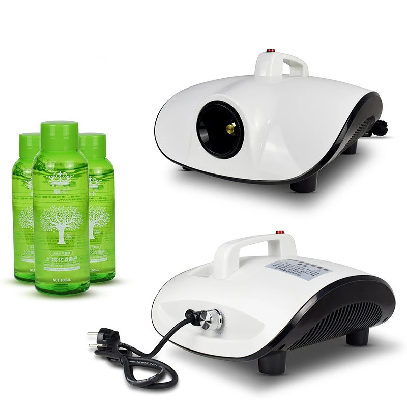 

Sterilizer Equipment Atomizer 900w Mini Fog Smoke Sprayer Fogger Machine Disinfection For Car Home Office