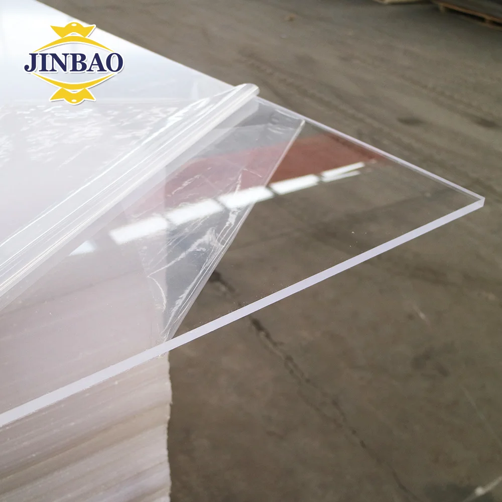 JINBAO 3mm 5mm 6mm color transparent flexible cast pmma perpex acrylic, plastic board manufacturer arcylic acrilic acrylic sheet