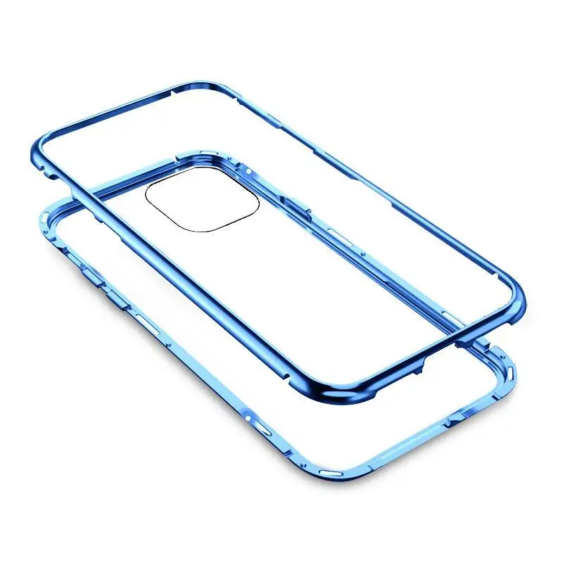 

High-quality metal processing single-sided shockproof magnetic mobile phone case, suitable for iPhone 11 Pro mobile phone bag