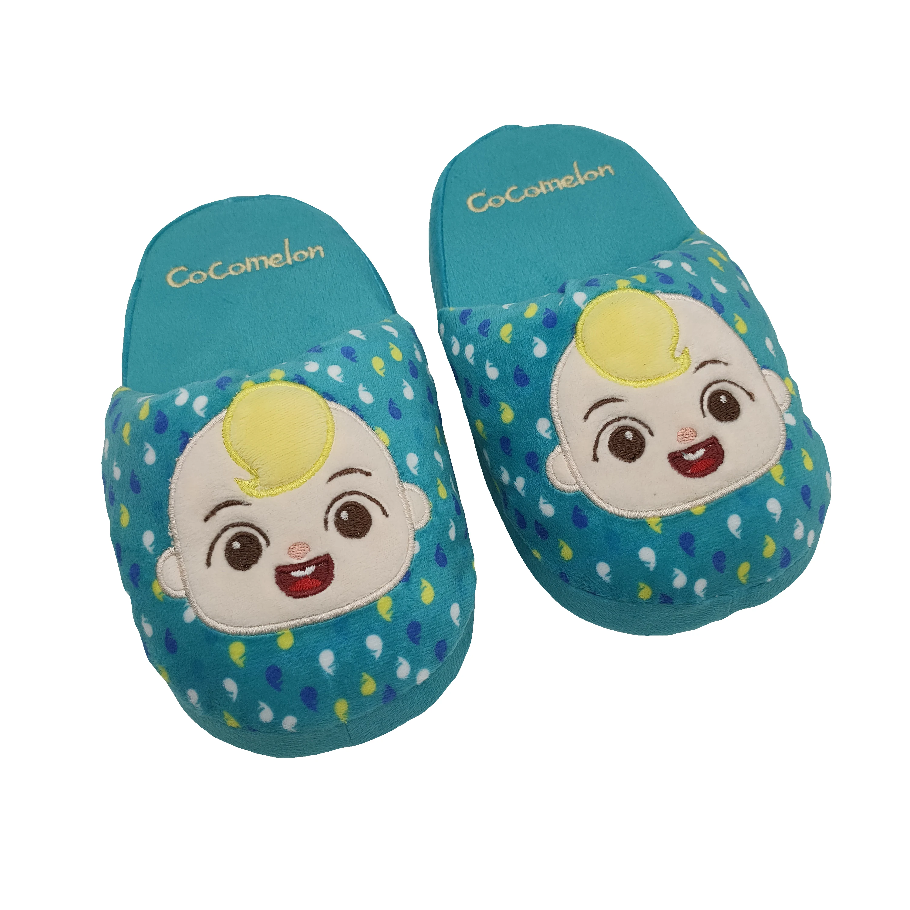 

Hot-selling cocomelon JJ Slippers Cartoon Plush Home Slippers for children