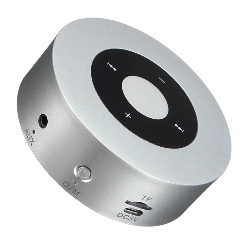 A8 Mini Wireless Bluetooth Speaker Portable Touch Screen Stereo Subwoofer MP3 Player Handsfree with Mic TF Card AUX Speakers - ANKUX.COM