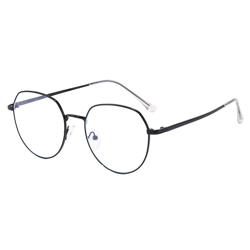

RENNES [RTS] 2020 Fashion Retro glasses frame metal anti blue spectacle transparent round custom optical glasses, Customize color