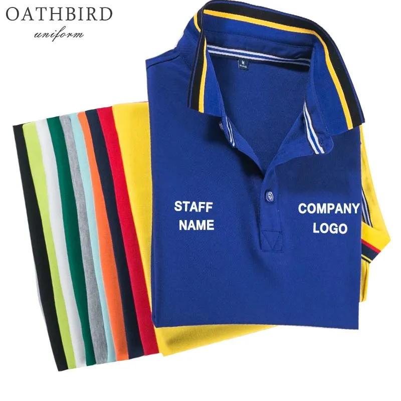 

design your own uniforms/staff working uniform polo shirt/Customized office staff workwear