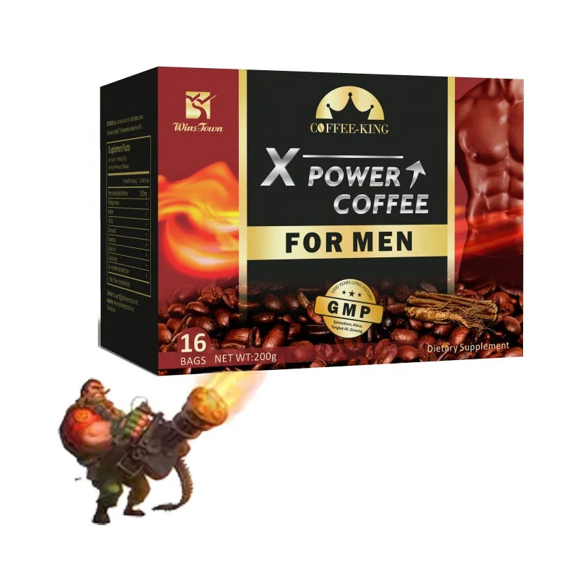 

Winstown X power herbs coffee Natural organic Private label herbal Instant coffee for men