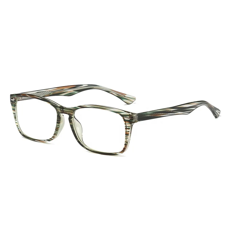 

TR90 Fashion Wood-Grained Glasses Frame For Men and Women anti blue light blocking glasses