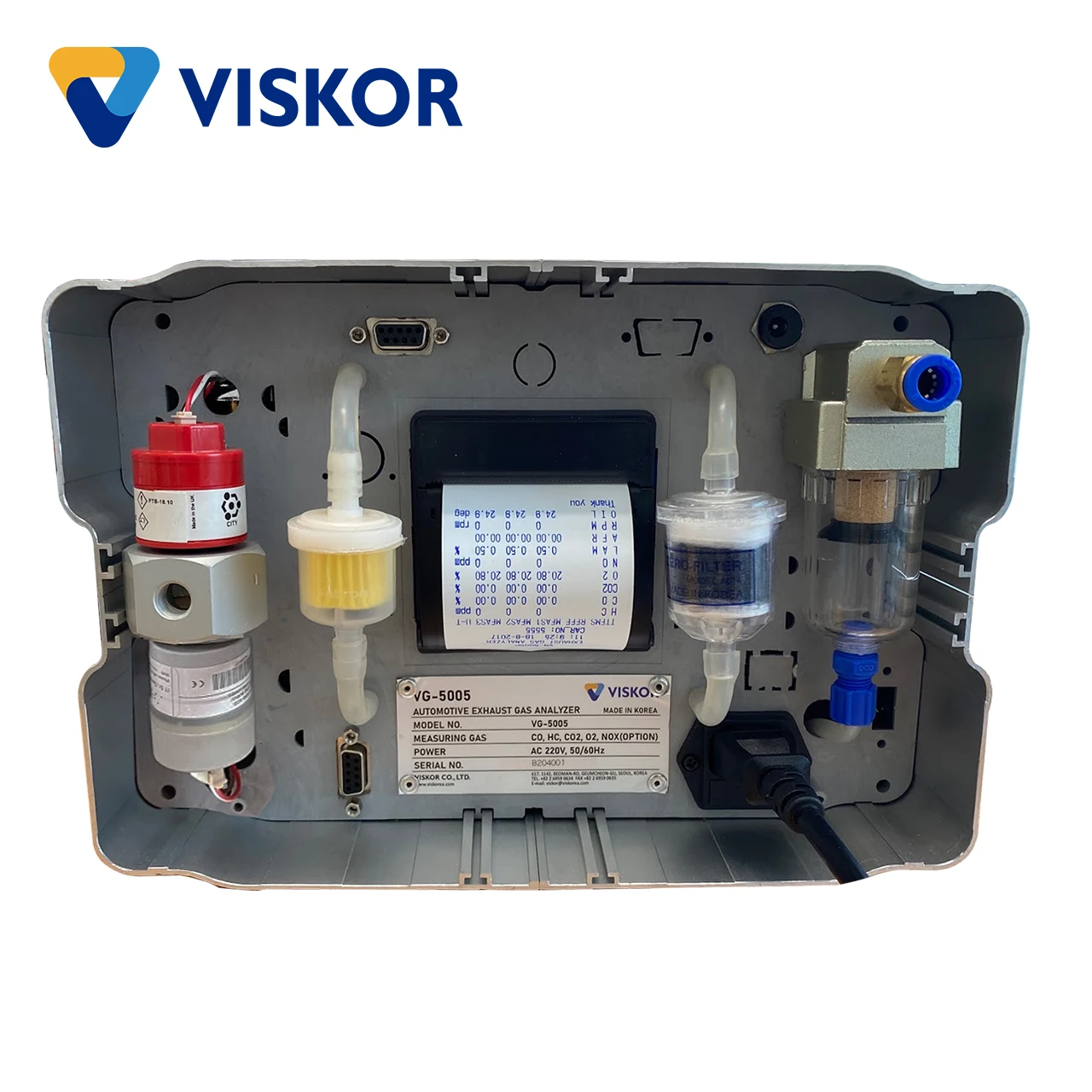 
VISKOR Portable Gas Analyzer & 5 gas analyzer & Made in Korea 