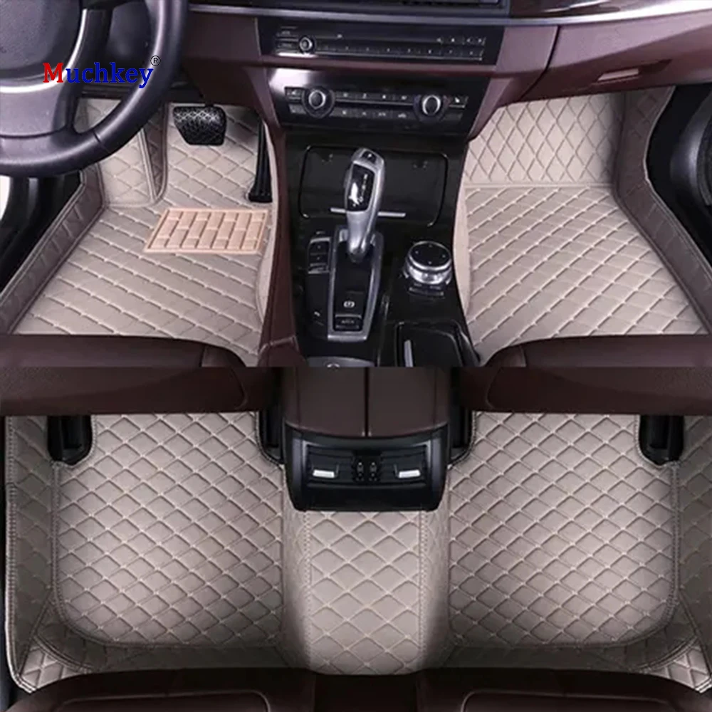 

Muchkey Eco Friendly Luxury Leather for Buick Regal 2017 2018 2019 Interior Accessories Car Floor Mats