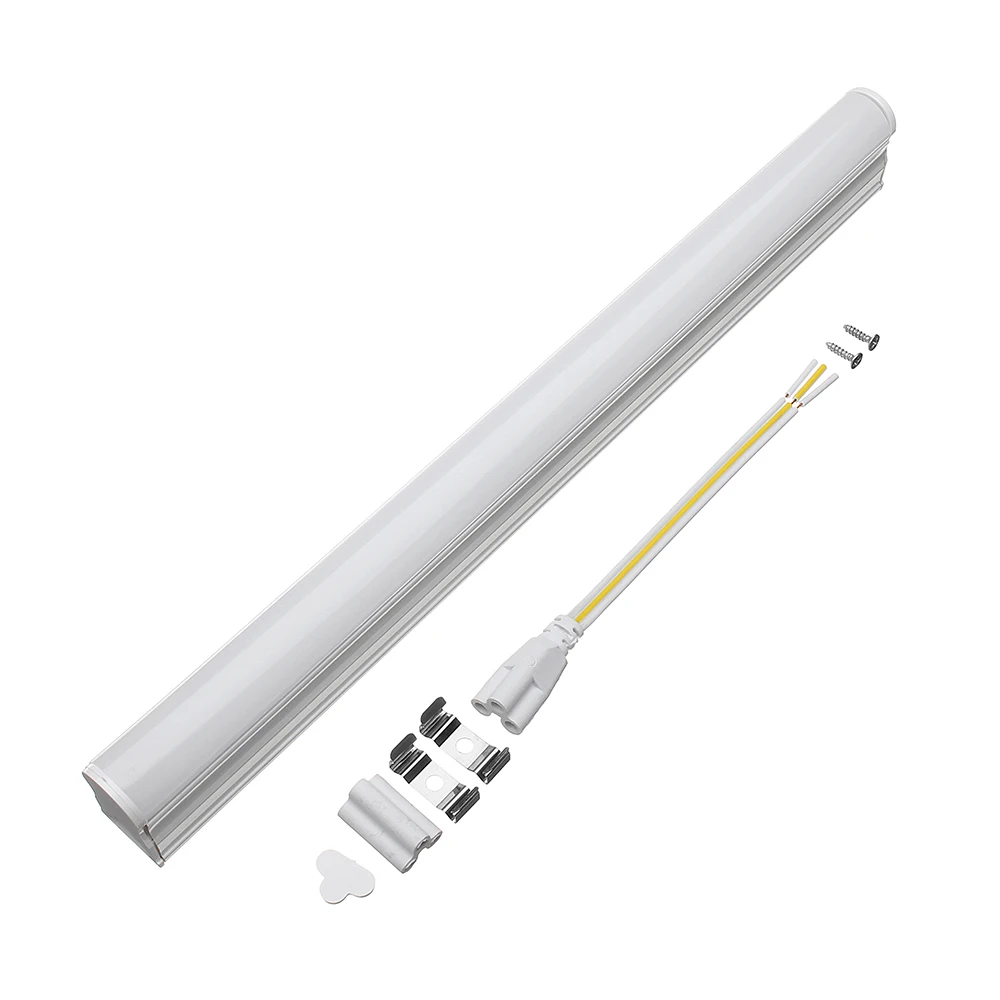 T5 LED Tube 9W 600mm LED Transparent Cover Tube Fluorescent Light Lamp AC220V