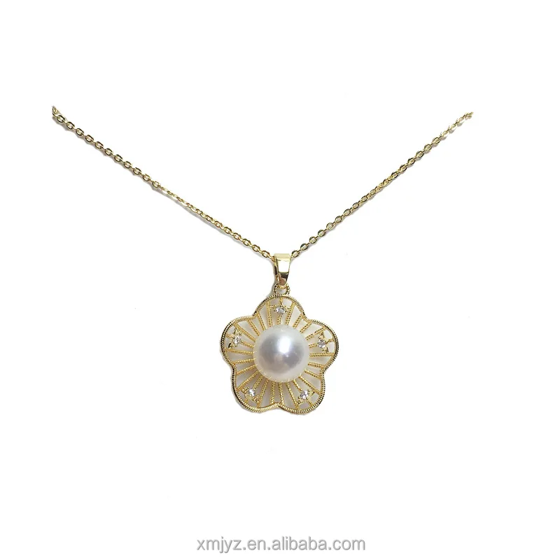 

SOURCE Origin Zhuji Shanxia Lake Pearl Ornament Live Broadcast Micro-Inlaid Gold-Plated Freshwater Pearl