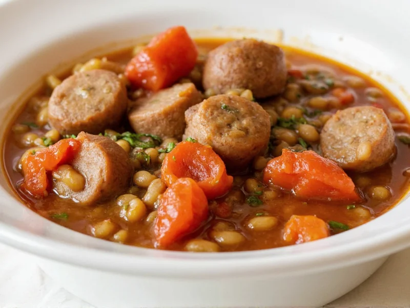 Carrabba's Sausage and Lentil Soup: Recipe & Facts