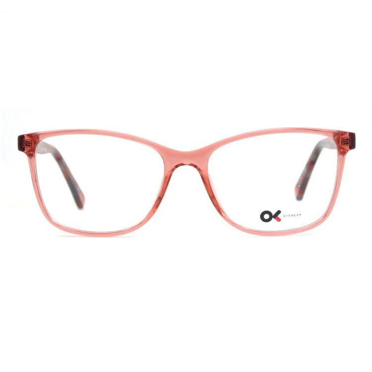 

2021 Newest Fashion Retro Square Women Brand Designer Acetate Optical Eye Glasses Glasses Monturas, 3 colors