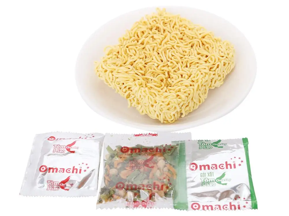 
OMACHI Potato Noodle Hot Pot Sour & Shrimp - 78g 