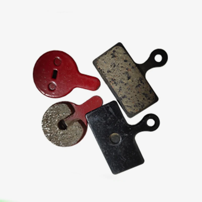 

Small front and rear brake pads electric scooter disc brake pad, Red/black
