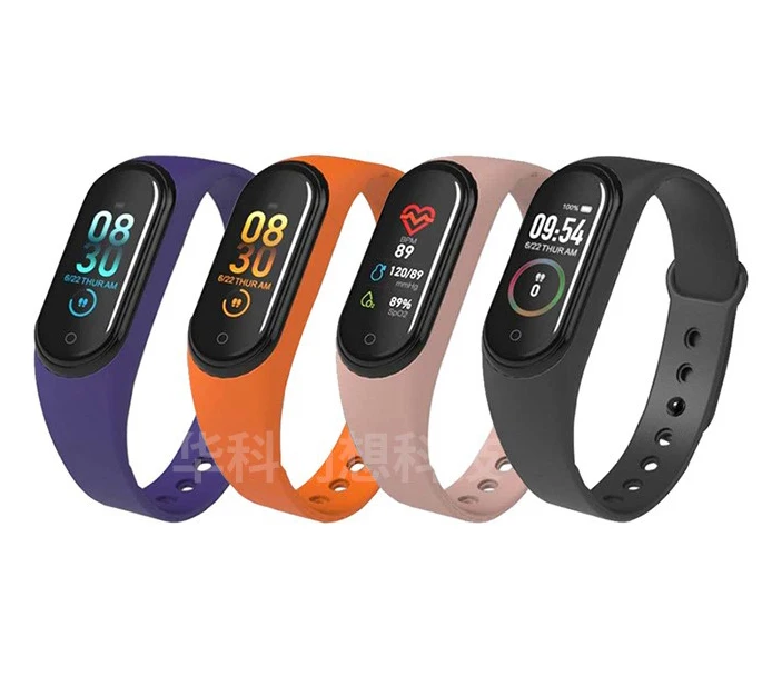 

M4 Smart band 4 Fitness Tracker Horloge Sport armband Hartslag Bloeddruk Smartband Monitor Gezondheid Polsband