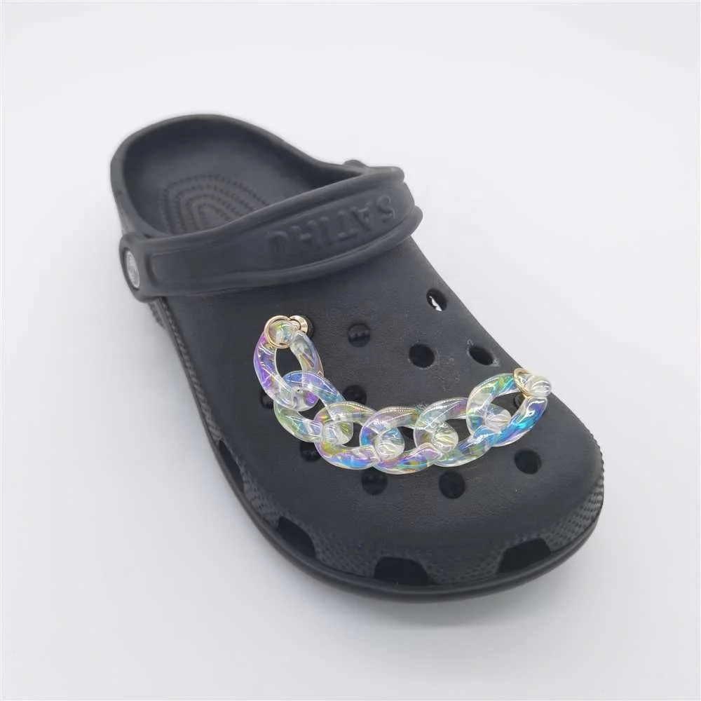 

Chain charms new style shoe decoration accessories suitable for croc shoes