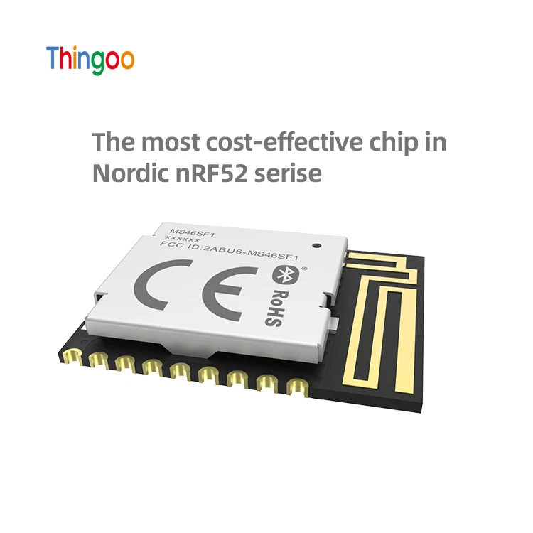 Ce Fcc 2.4Ghz Ultra Wireless Long Rang Modul Programmable Micro Nrf52805 Bluetooth Module Low Power Small Ble 5.0 Module For Iot - ANKUX.COM