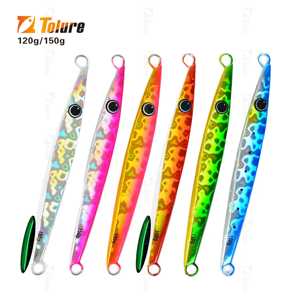 

TOLURE 120G 150G Sinking Luminous effect Artificial Hard Bait Deep-Sea Fishing Lure for Ocean Rock