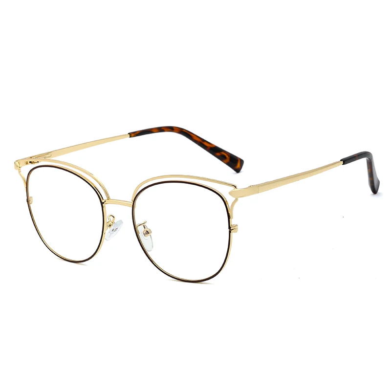 

MS 95623 Trendy High Quality Blue Light Blocking Glasses Metal Optical Eyewear Computer Women Eyeglasses Wholesale