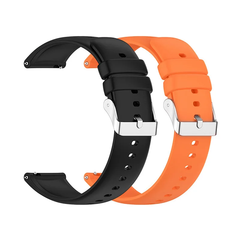 

Universal smart watch accessories replacement silicone band strap 16mm 18mm 20mm 22mm