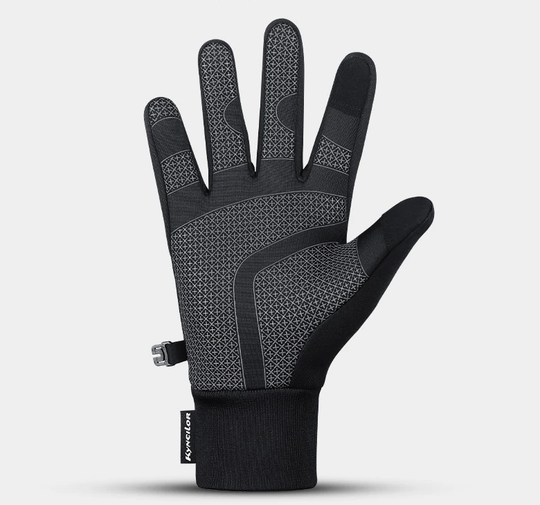 

New outdoor cycling gloves warm touch screen for men and women in autumn and winter thickened cold and windproof skiing gloves