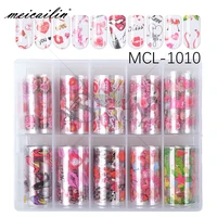 

2020 new nail foil transfer paper for Valentine nail decoration