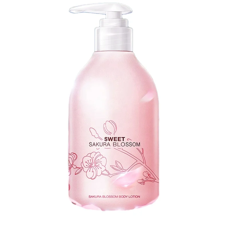 

Japanese cherry blossom perfumed Moisturizing Whitening Refreshing body cream/body lotion