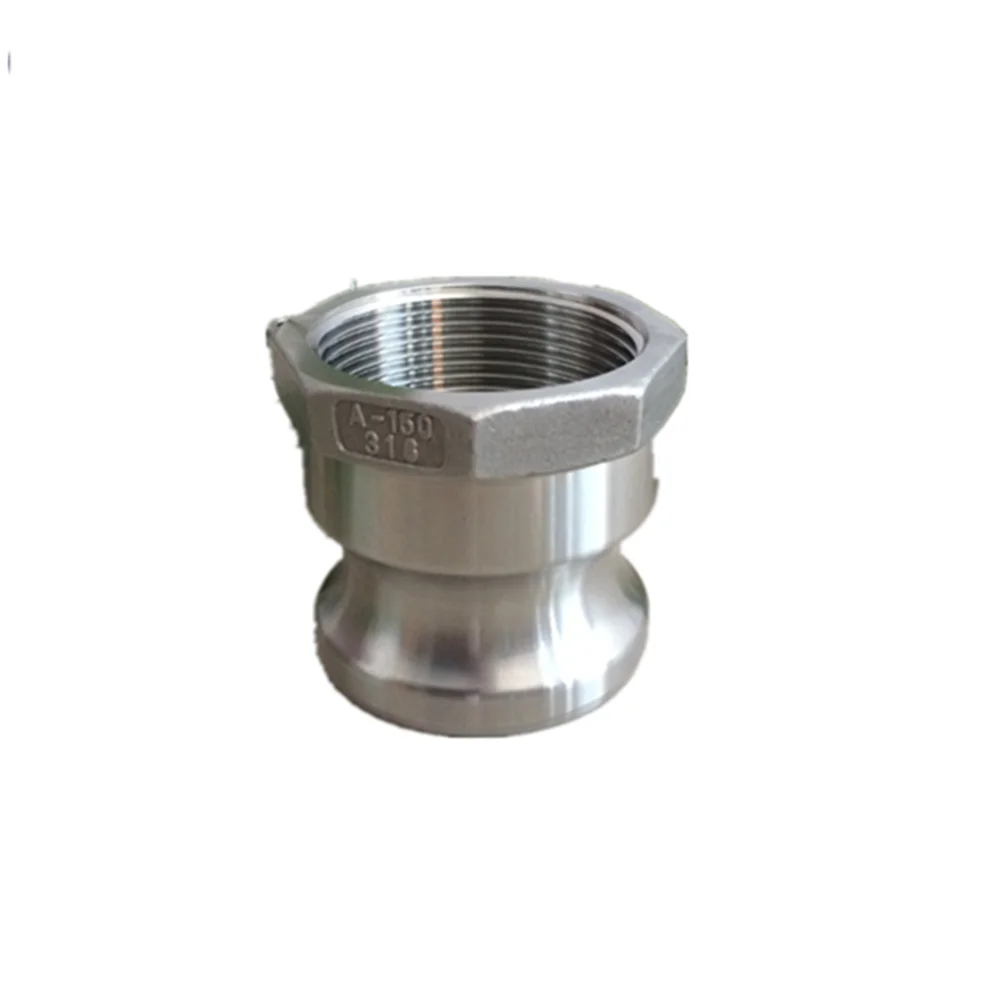 

Plumling material best price stainless steel camlocks coupling camlock fittings 1" type A, Sliver