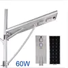 High efficiency 60w Energy Saving integrated led solar street light