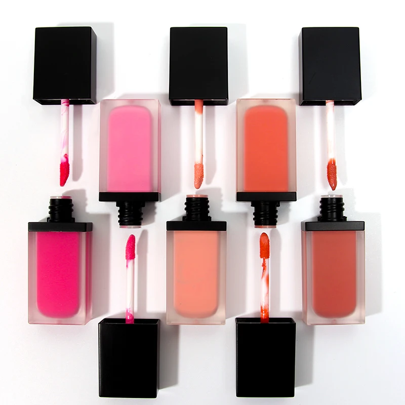 
Hot Sell Beauty Face Professional Mini Design 5 Color Waterproof Vegan Matte Makeup OEM Liquid Blush 