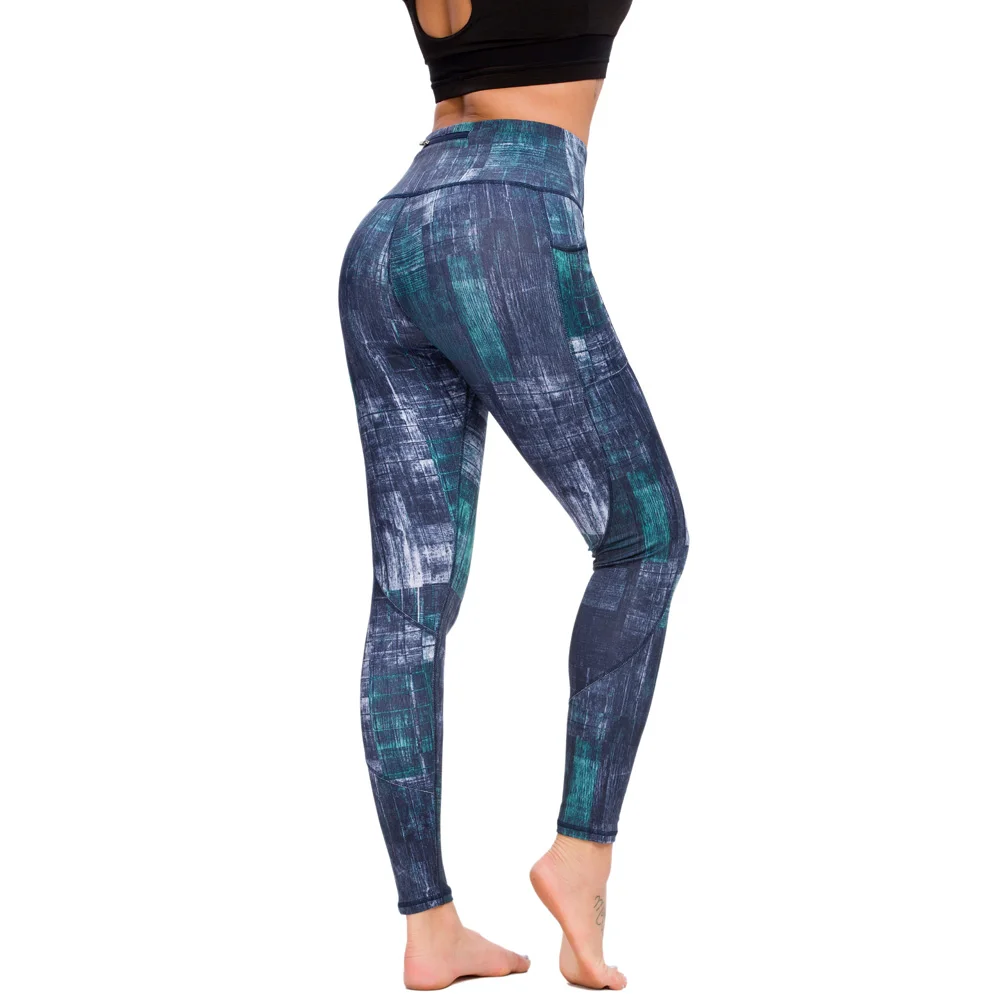 

high waist yoga pants leggings dropshipping hot sale custom printed leggings