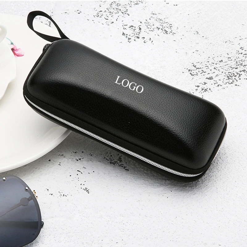 

China factory new designer pu leather glasses case bag custom logo sunglasses case, Black,gray,white,red,gold