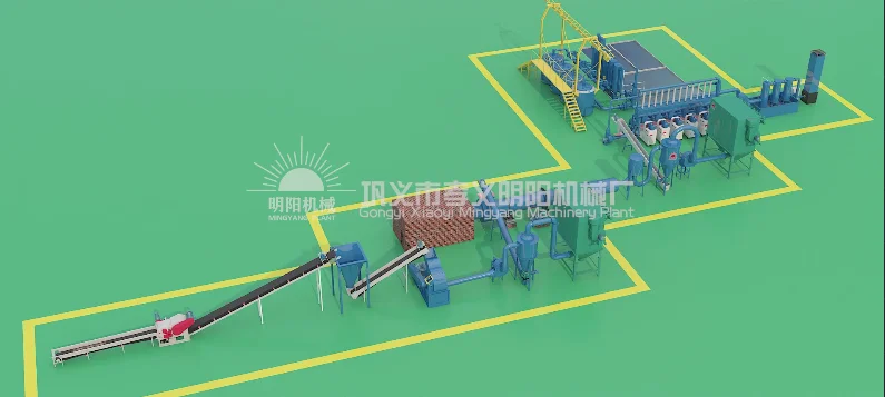 charcoal production line