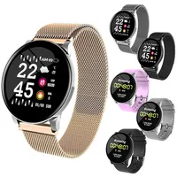 

w8 smart woman watch ladies Weather Forecast Fitness sports tracker heart rate monitor smartwatch