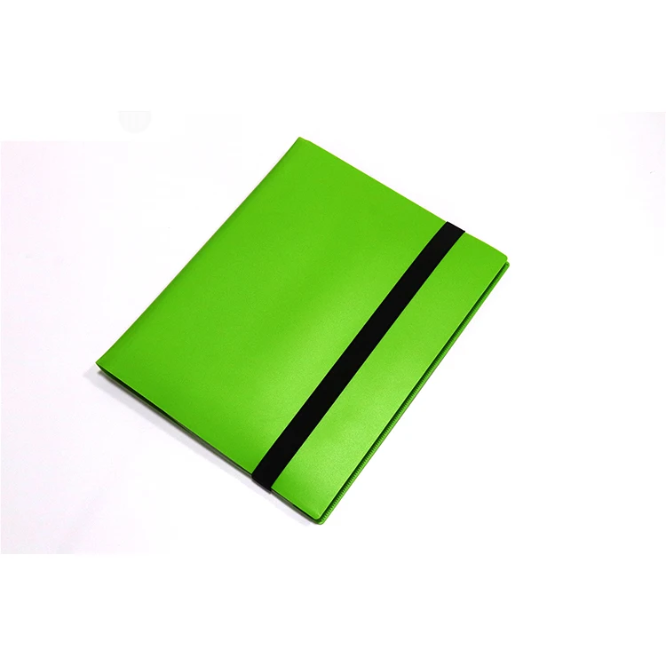 
Colorful PP Matte Card Folder Binders With 9 Pockets 