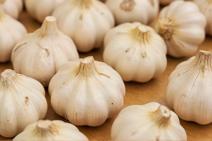 Comparison of fresh garlic cloves with various prepared garlic forms and measurements