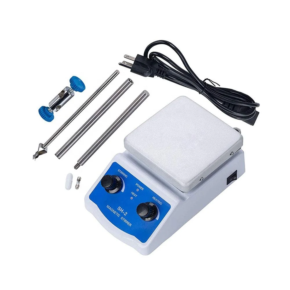
HAIJU LAB Aluminum Plate Magnetic Stirrer With Hot Plate For Laboratory Chemical 