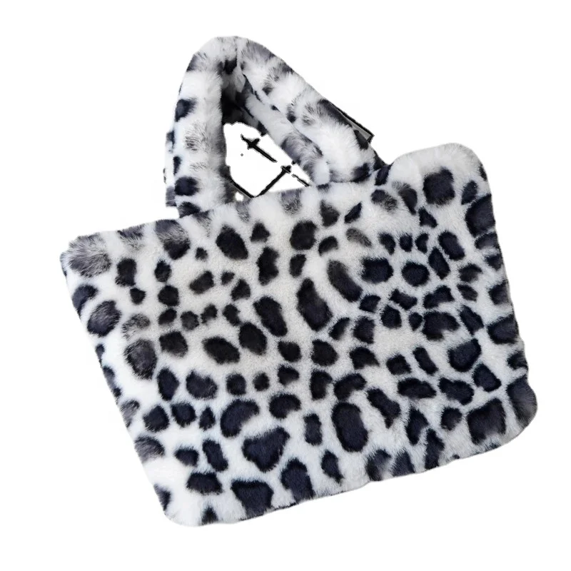 

wholesale vendor colorful square faux fur handbag, 7 colors