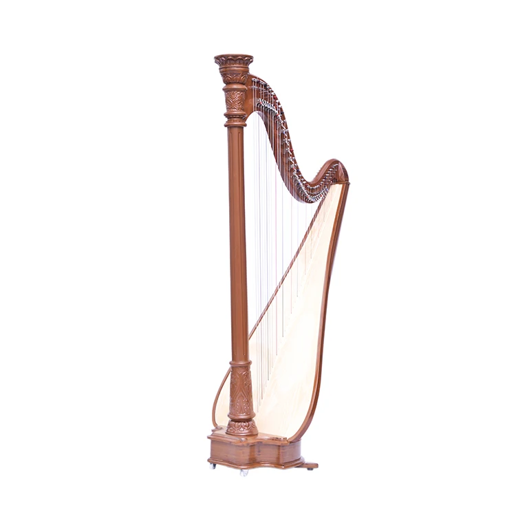 

chinese harp 40-string Harp with high quality, Golden