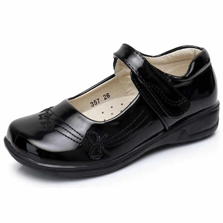 

Children'S Shoes Black Girls Children Primary School Performance Princess Shoes
