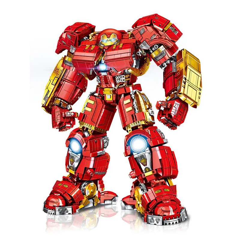 

2098 4448pcs/set Super heroes compatible legoings 76210 Hulkbuster Building Blocks Bricks Toys Kids Christmas Gifts