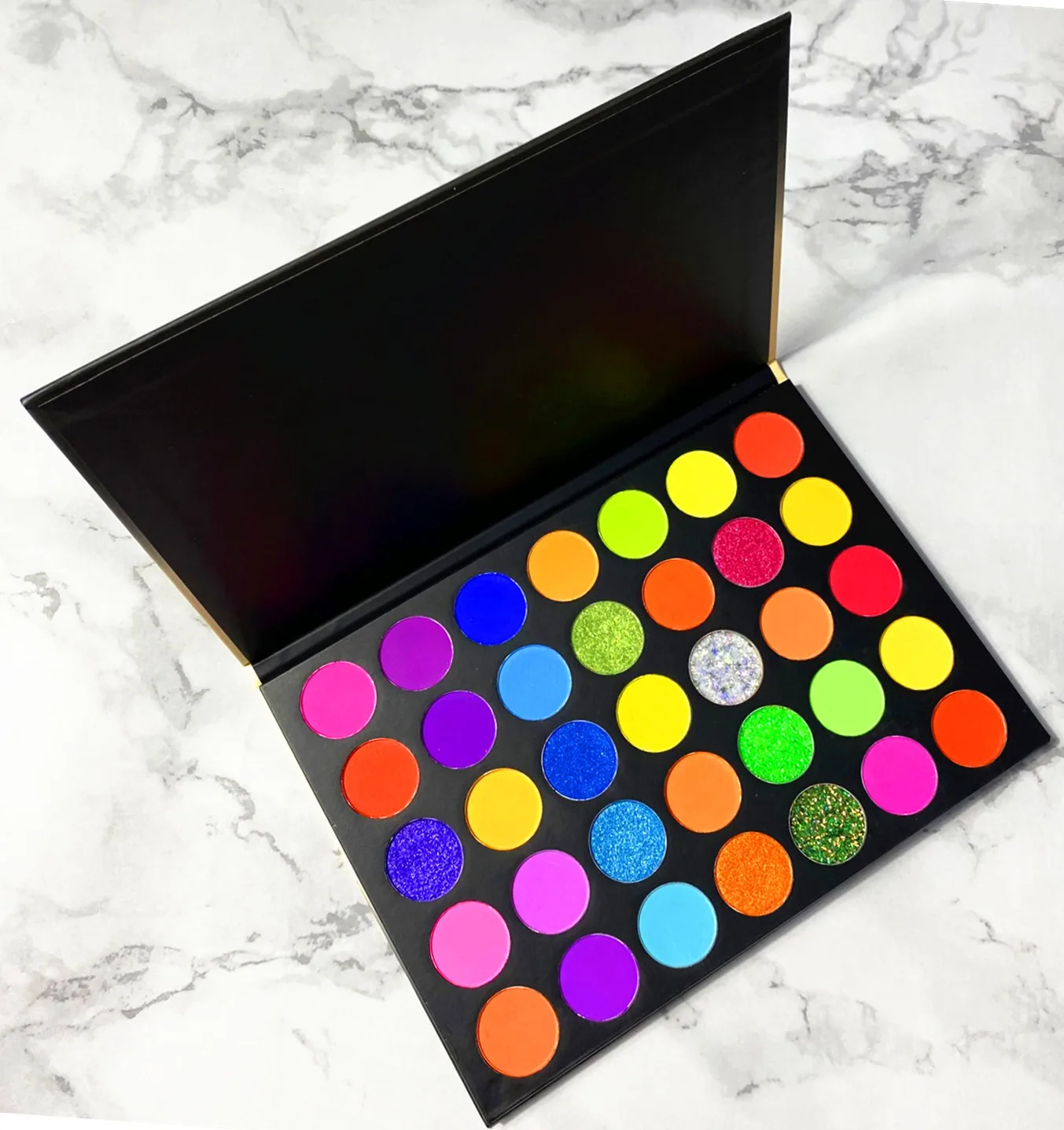 

Wholesale Palettes Pigmented Neon Color Eyeshadow Palette