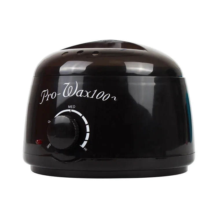 

cheap wax heater warmer home beauty salon diy body hair removal wax pot machine electric candle wax melter, White+blue