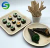 Best Price unbreakable disposable biodegradable round / rectangle/ square areca palm leaf plates