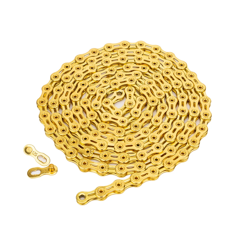 

ZTTO High-Quality 12 Speed Bicycle Chain MTB Road Bike Gold Chain 126 Links