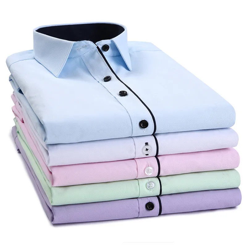 

Casual Men's Long Sleeved Slim Fit Design Style Social Business Shirts, Most colors on the market can be customized