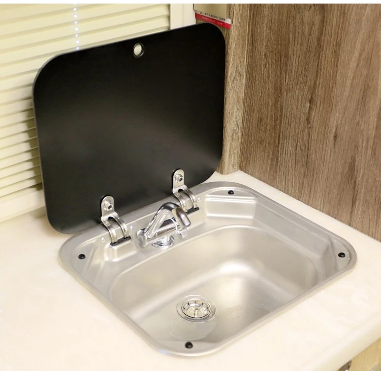 Stainless Steel Rectangular Hand Wash Basin Caravan Rv Motorhome