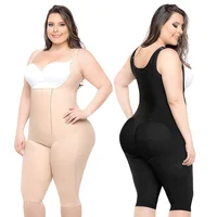 

2020 Custom Wholesale Super Plus Size Full Tummy Control Slimming Body Shaper Fajas Shapewear for Women