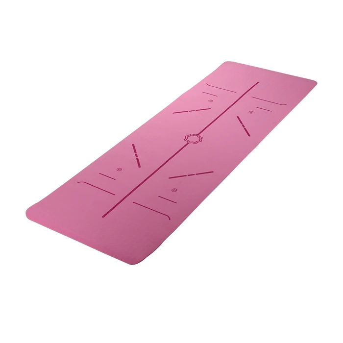 

Custom Anti-Slip 4-10mm Yoga Mat Manufacturer Custom Eco Friendly TPE Yoga Mat with bodyline, Customized color