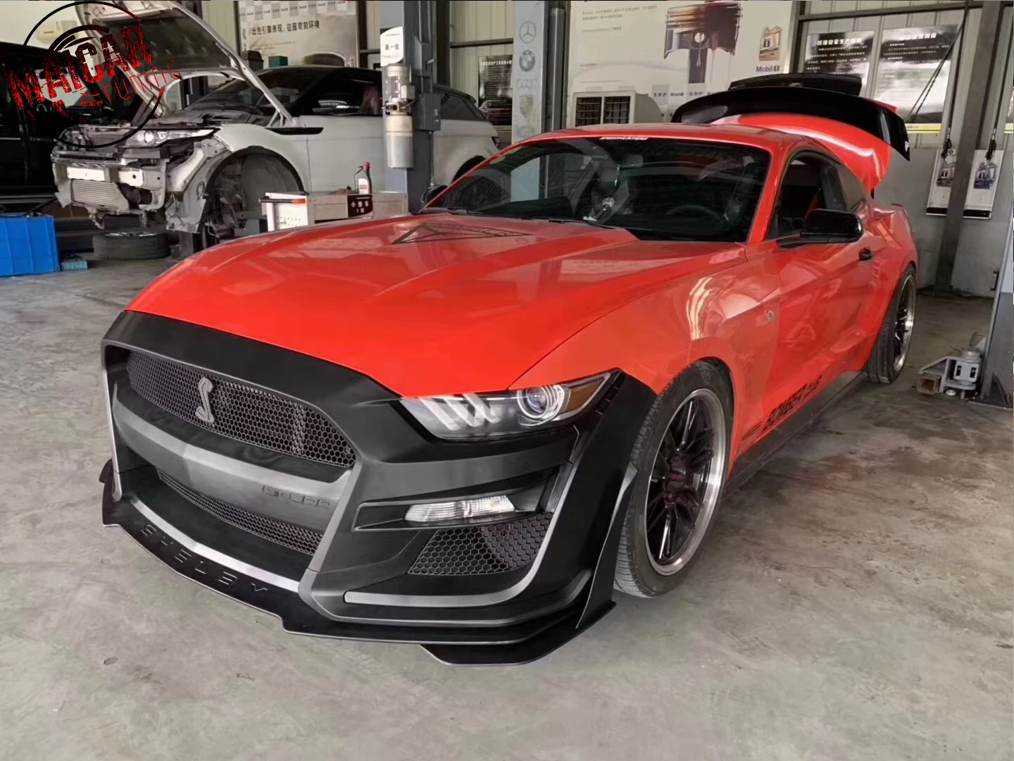 New Product! Gt500 Shelby Front Bumper Body Kit Pp Material For Ford Mustang 2.3t & 5.0l 2015