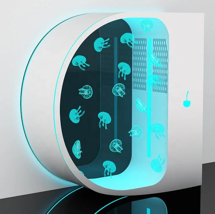 

Factory Direct Hot Sale Acrylic Jellyfish Tank Glass Aquarium with LED Light fist tanks
